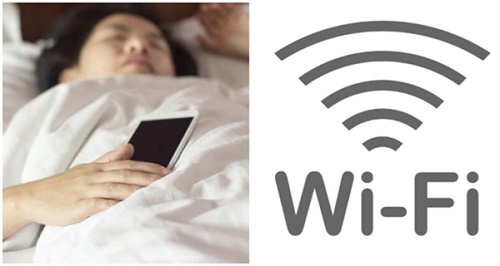 Bật wifi khi ngủ sẽ ảnh hưởng nghiên trọng đến sức khỏe.