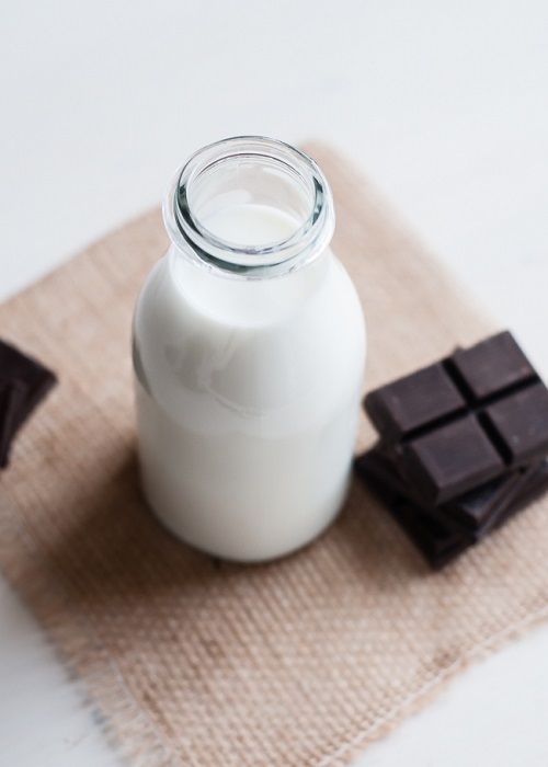 Trẻ uống sữa và ăn chocolate cùng lúc sẽ dễ bị tiêu chảy. 
