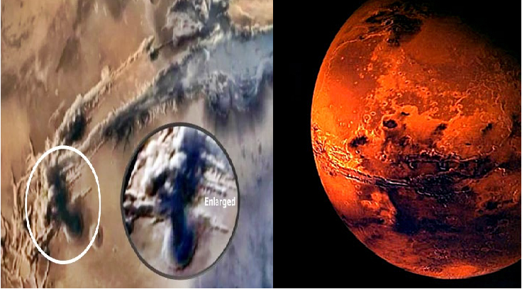 Nhiều dấu tích trên bề mặt sao Hỏa cho thấy, nới đây từng xảy ra vụ nổ hạt nhân quy mô lớn, khiến giả thuyết cho rằng sự sống trên hành tinh này đã bị hủy diệt vì vũ khí hạt nhận được nhiều học giả tin tưởng. 