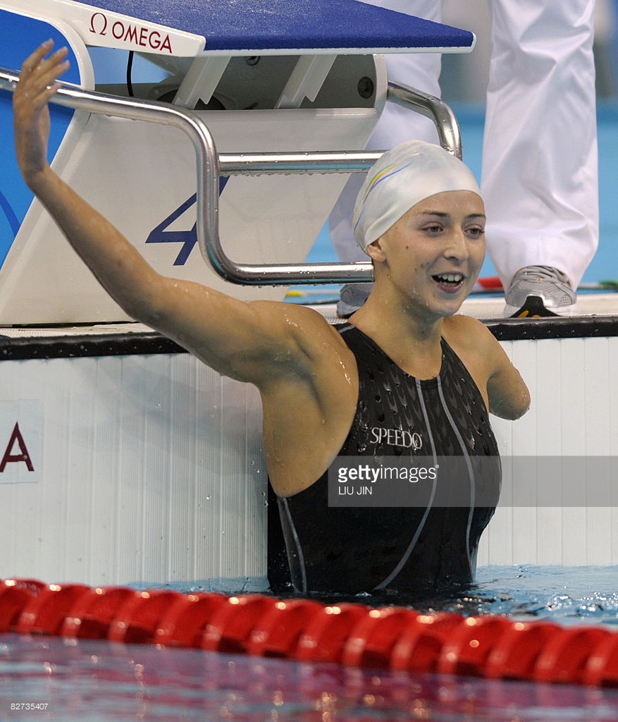 Olesya Vladykina đã từng 2 lần tham gia Paralympic