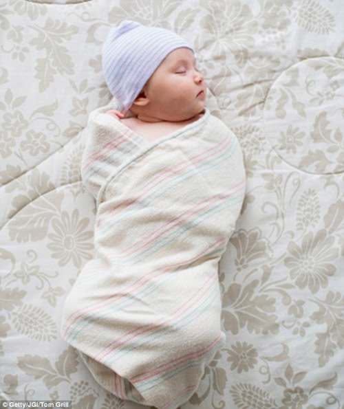 Các nhà nghiên cứu tại Đại học Bristol (Anh) cảnh báo việc quấn trẻ sơ sinh khi ngủ có thể làm tăng cao nguy cơ gặp phải hội chứng chết đột ngột (SIDS)